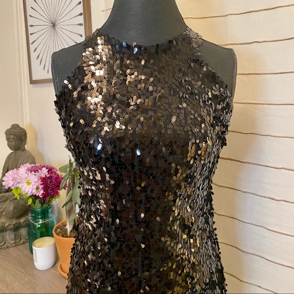 Patrizia Pepe Sequin Minidress - Picture 2 of 8